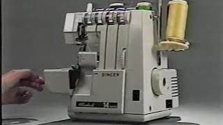 Singer Ultralock Instructional Video (1987) Sewing Machine