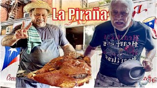 Lechonera La Piraña Rey del Lechon Legendario y Cerdo Asado con Mariscos en South BRONX NUEVA YORK