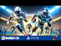 Madden 25 NFL Chargers vs Panthers on PS5! Mundo Gamer Brasil