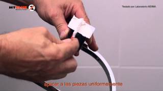 Como colocar accesorios de baño sin taladro, colección MIA 6800