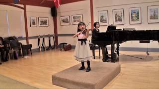 2018 Suzuki Violin Recital: Long, Long Ago.