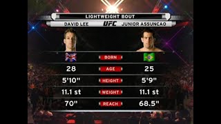 David Lee vs Junior Assuncao