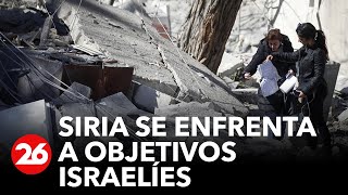 MEDIO ORIENTE | Defensa aérea de Siria se enfrenta a objetivos israelíes sobre Damasco