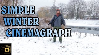 How to shoot a simple winter cinemagraph? | Animated photos \u0026 cinemagraphy