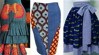 Exclusively Fascinating Ankara Styles : African Fashion 2020 Ankara Midi/Maxi Skirt Designs For Ladi