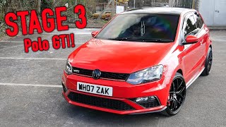 This STAGE 3 384BHP Polo GTI is EPIC FUN!!