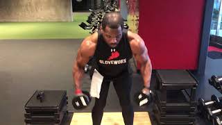 How To Strengthen And Sculpt Your Back With With These Go To Moves From Leyon Azubuike!