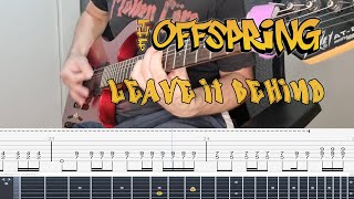 The Offspring - Leave It Behind (guitar cover) + screen tabs