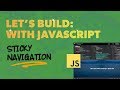 How to Create a Sticky Nav with Vanilla JavaScript