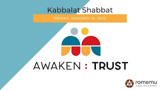 Romemu Kabbalat Shabbat January 14, 2022