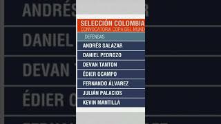 Estos son los convocados de la Selección Colombia para el Mundial Sub 20 #shorts