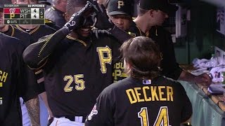 WSH@PIT: Polanco homers after 12-pitch at-bat