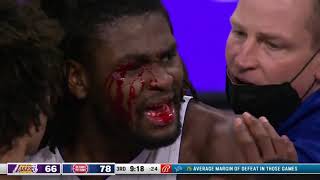 Isaiah Stewart and Lebron James Fight | Lebron James Ejected | Pistons VS Lakers | Mr Yt Aries