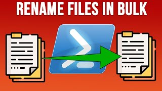 Save Time by Renaming Your Files in Bulk Using PowerShell - Quick Demonstration