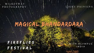 Fireflies festival| Bhandardara| Milkyway photography|lightpainting| भंडारदरा|काजवा महोत्सव| olympus