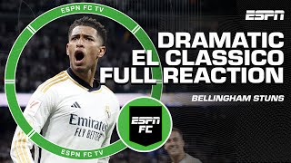 EL CLASICO FULL REACTION 👀 Ale Moreno is HYPED for Jude Bellingham 🗣️ 'A COMPLETE PLAYER' | ESPN FC