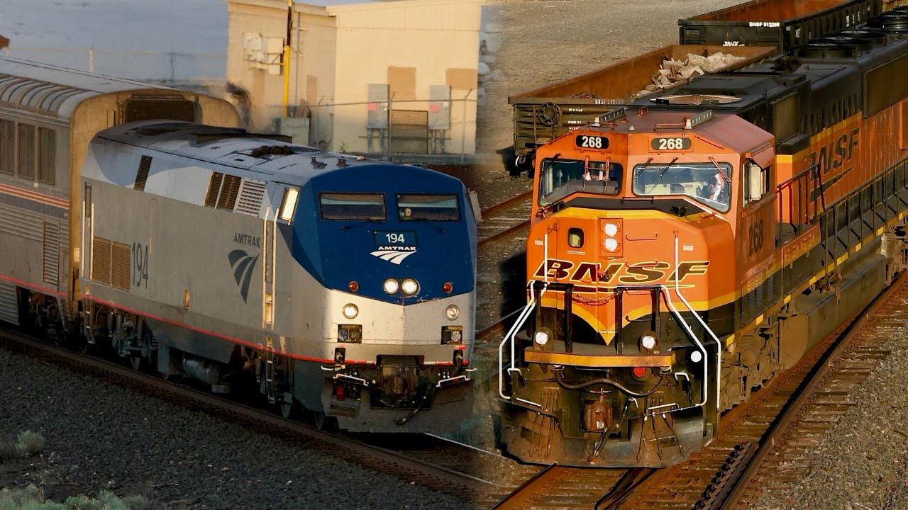 Trains In The Columbia River Gorge: Amtrak, BNSF And Union Pacific ...