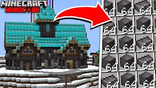 I UPGRADED Every Structure in Minecraft Hardcore