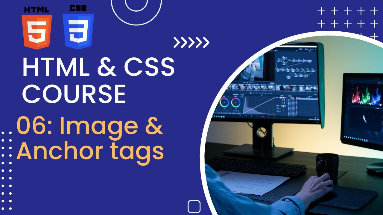 How To Create A Image And Use Anchor Tags In HTML & CSS | Web ...