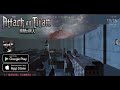 Attack On Titan 3D (Ep.2) Android Anime Games ( Attack On Conquer ) Gameplay | Walkthrough (DEMO)