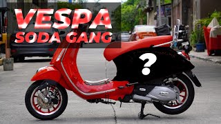 Vespa Primavera + Coca cola zero sugar ? = Vespa Primavera Coke zero | #jkingvlogs #VespaSodaGang