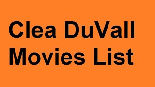 Clea DuVall Movies List