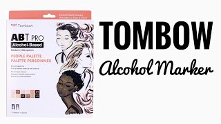 ABT PRO | TOMBOW ALCOHOL BASED MARKER | People Palette