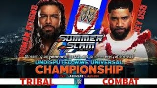 FULL MATCH – ROMAN REIGNS VS JEY USO UNDISPUTED WWE UNIVERSAL CHAMPIONSHIP SUMMERSLAM 2023 WWE 2K23