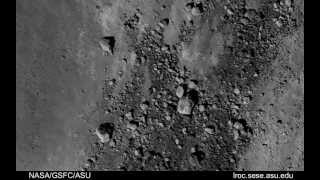 Aristarchus Crater's Central Peak, View From Lunar Orbit | NASA LROC Moon Space Science HD Video