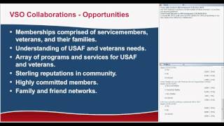 Working with Veterans Service Organizations (VSOs)