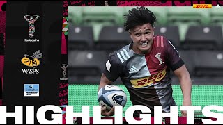 Highlights - incredible Marcus Smith last-minute try sees Harlequins beat Wasps 48-46