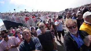 Oracle USA Wins America's Cup Race 4: Spectators Cheer from Marina Green