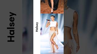Halsey | Ashley Nicolette Frangipane | then & now #short #youtubeshorts #viral
