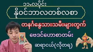 တနင်္ဂနွေသားသမီး ၁၁-လပိုင်း၊ နိုဝင်ဘာလ ဗေဒင်ဟောစာတမ်း