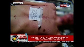 SONA: Lalaki, patay sa pananakal ng kanyang ka-live in