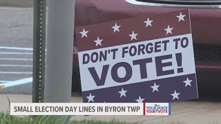 Clerks credit high early voter turnout for small Election Day lines at certain polling places