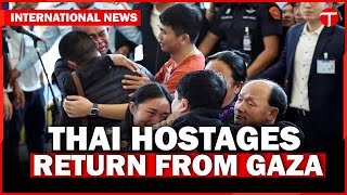 Five Thai Hostages Freed from Hamas Captivity Reunite with Families | Emotional Return to Thailand