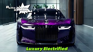 2025 Rolls-Royce Spectre: The Future of Luxury Electric Vehicles