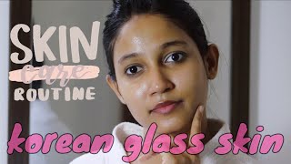 10 step of Korean Glass  Skin care Routine .වීදුරුවක් වගේ පැහැපත් සමකට