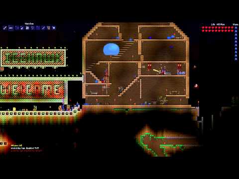Terraria server 1.1.2 running TSHOCK - 50 KING SLIMES.avi Terraria server 1.1.2 running TSHOCK - 50 KING SLIMES.avi