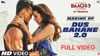 Dus Bahane kerke 2.0 Full Video Song || Baaghi 3 || Das Bahane Karke Le Gaye Dil New Version
