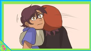 Luz's Emotional Meeting with Her Past Self ( The Owl House Comic Dub )