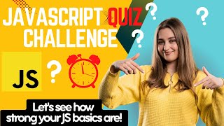 JavaScript Quiz for Beginners | Can You Crack It? 🔥Code Crack
