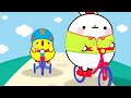 Molang & Piu Piu - The Bicycle Ride | Season 01 Episode 02 | Funny Animal Cartoon For Kids