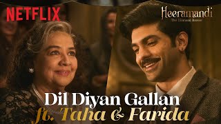 Taha Shah & Farida Jalal's Conversation On Ishq | Heeramandi: The Diamond Bazaar | Netflix India