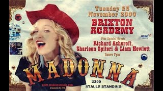 Madonna - Live @ Brixton Academy (2000)