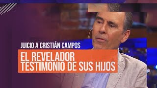 Inéditas declaraciones de hijos de Cristián Campos apoyan versión de Raffaella di Girolamo