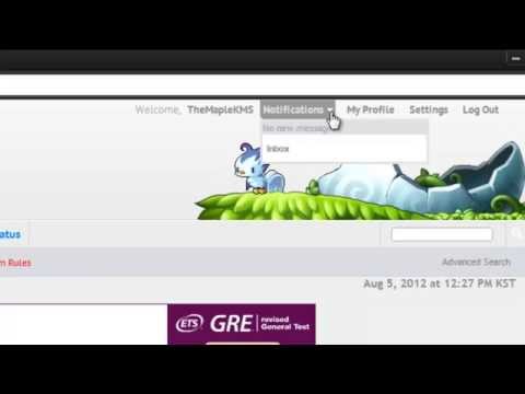 How To Get A KMS Account (Korean MapleStory) How To Get A KMS Account (Korean MapleStory)