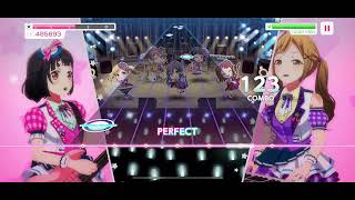 【ガルパ プレイ動画】NormalかろうじてFullCombo Poppin’Party 夢見るSunflower