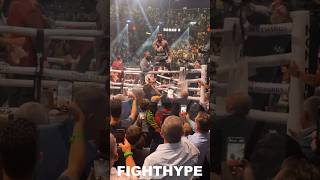 WATCH TERENCE CRAWFORD CALL OUT JERMELL CHARLO RINGSIDE SECONDS AFTER KNOCKING OUT ERROL SPENCE